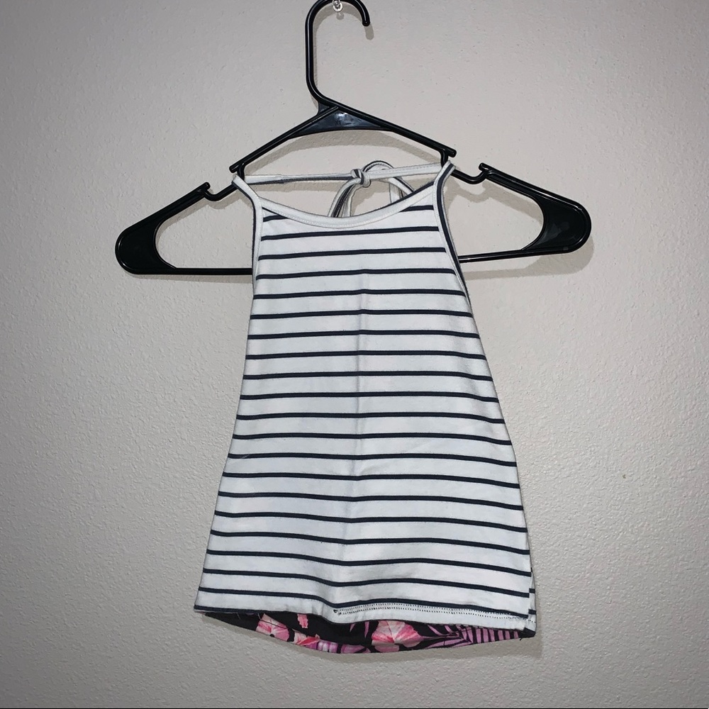 Reversible crop top